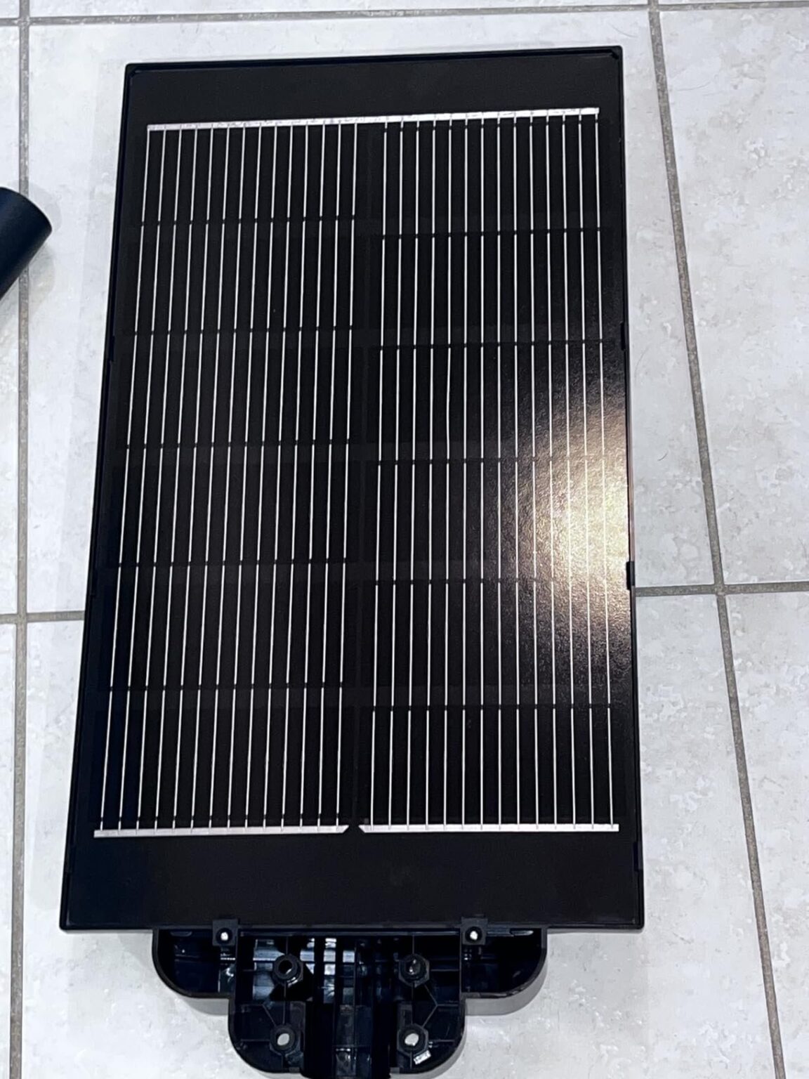 Kundin mit SolarMax Lampe